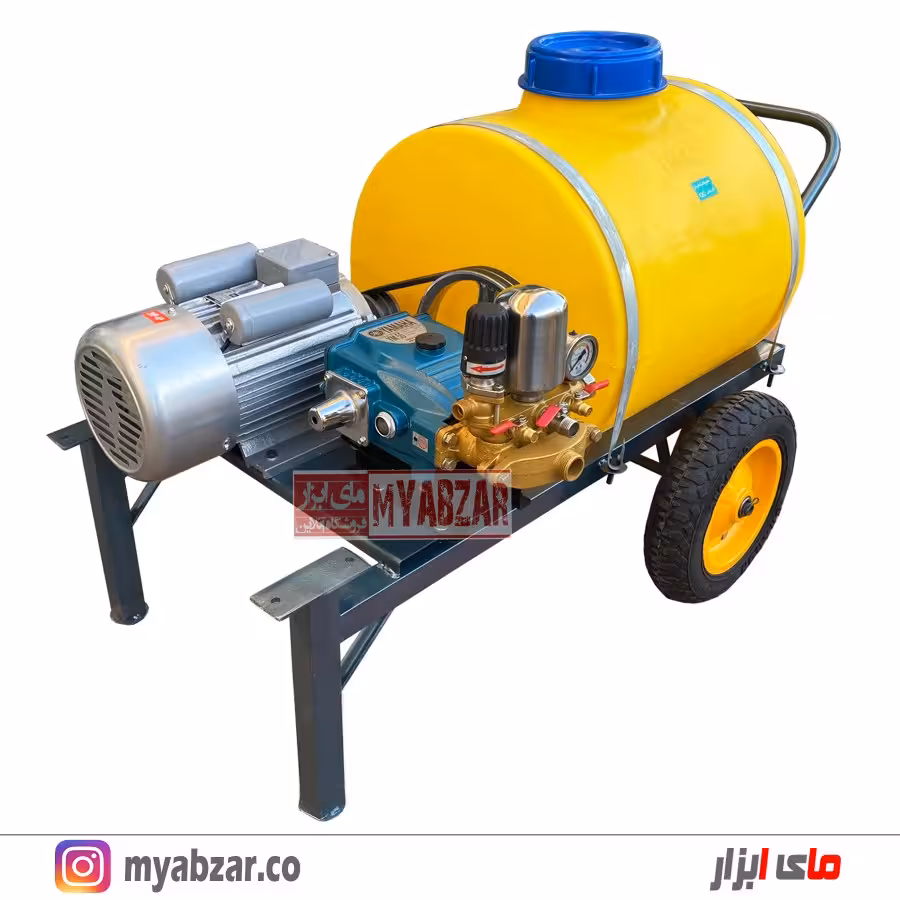 سمپاش فرغونی 3 اسب | پمپ 55 بار اتوماتیک یاماها