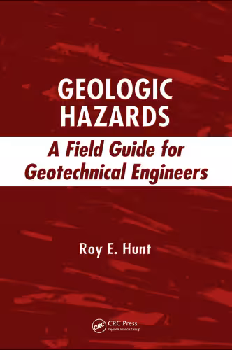 خرید و دانلود نسخه کامل کتاب Geologic Hazards: A Field Guide for Geotechnical Engineers