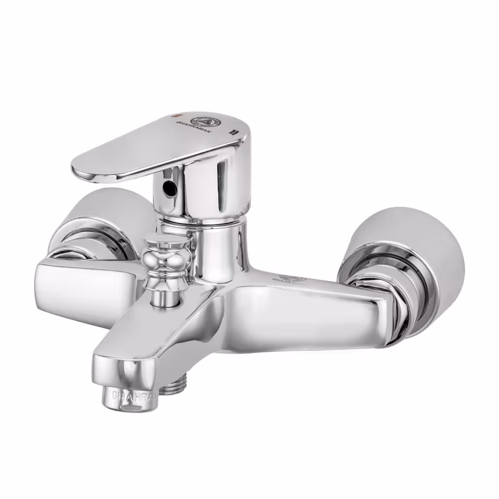 شیر حمام قهرمان مدل سهند کروم