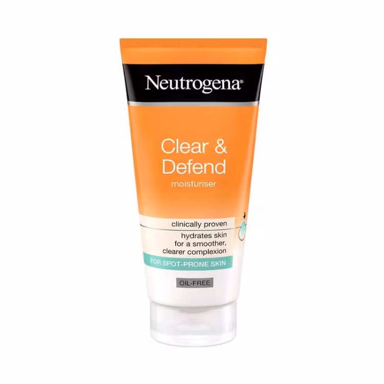 مرطوب کننده ضدجوش نوتروژینا ( NEUTROGENA – Clear & Defend Moisturiser )
