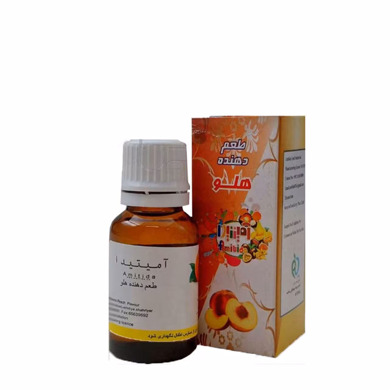 اسانس خوراکی هلو آمیتیدا 50 گرمی
