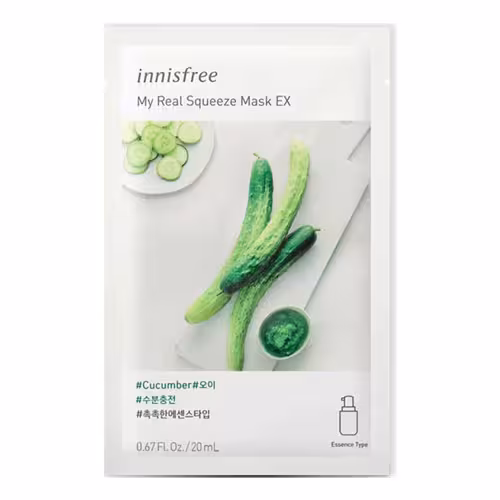ماسک ورقه ای خیار اینسفری کره ای | Innisfree Cucumber Mask