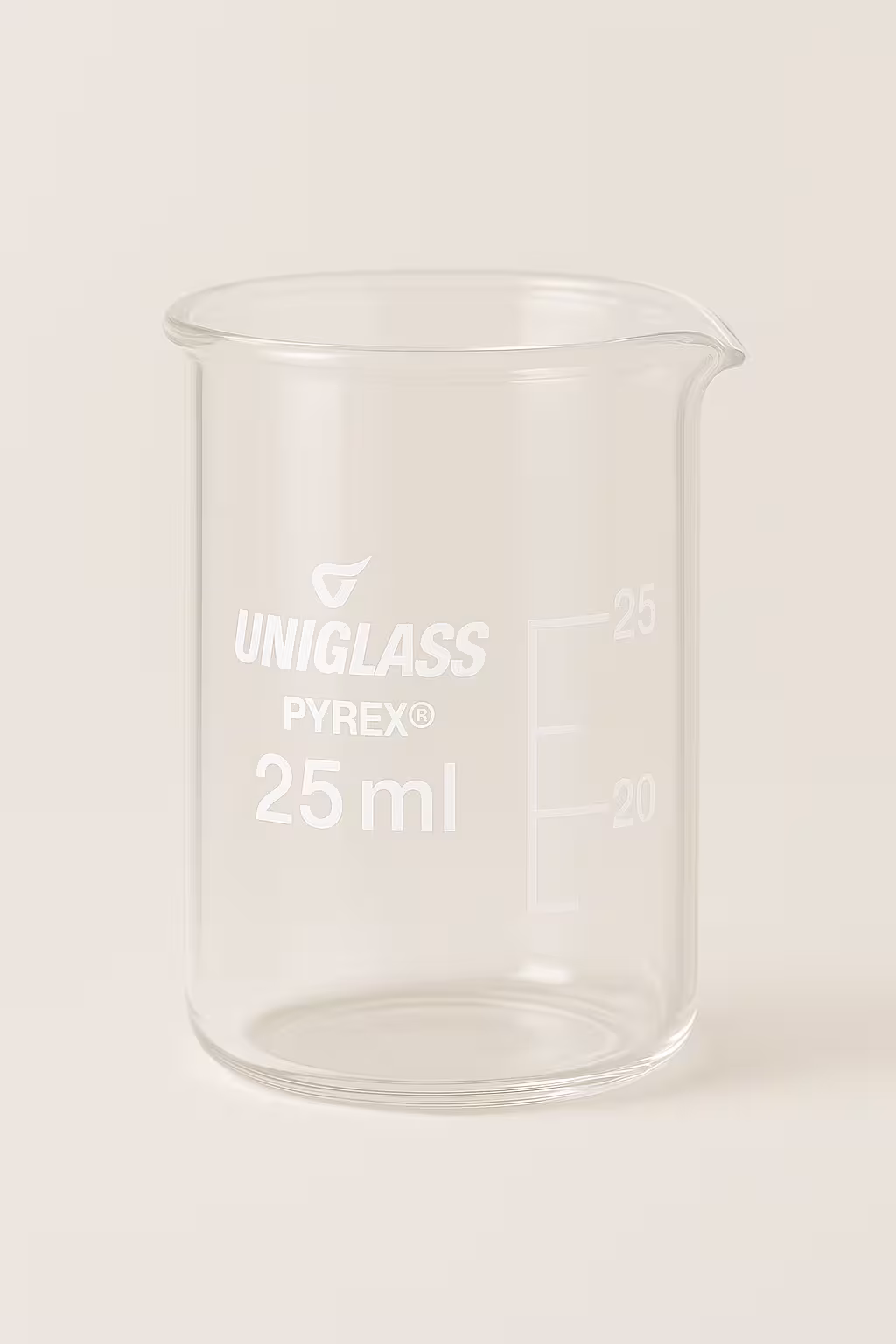 بشر شیشه ای 25 سی سی - یونی گلس