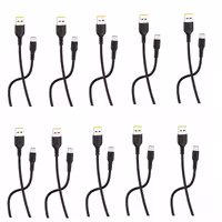 کابل تبدیل USB به USB-C دنمن مدلD06T طول 1 متر بسته 10 عددی