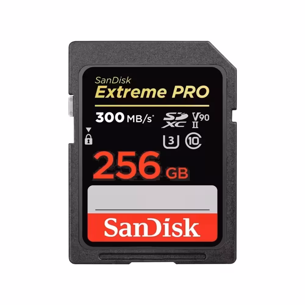 کارت حافظه سندیسک Sandisk SD 256GB Extreme PRO 300MB/s