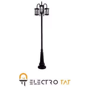 چراغ حیاطی و پارکی مدرن کلاسیک فلورال کد 1723 شعاع الکتریک