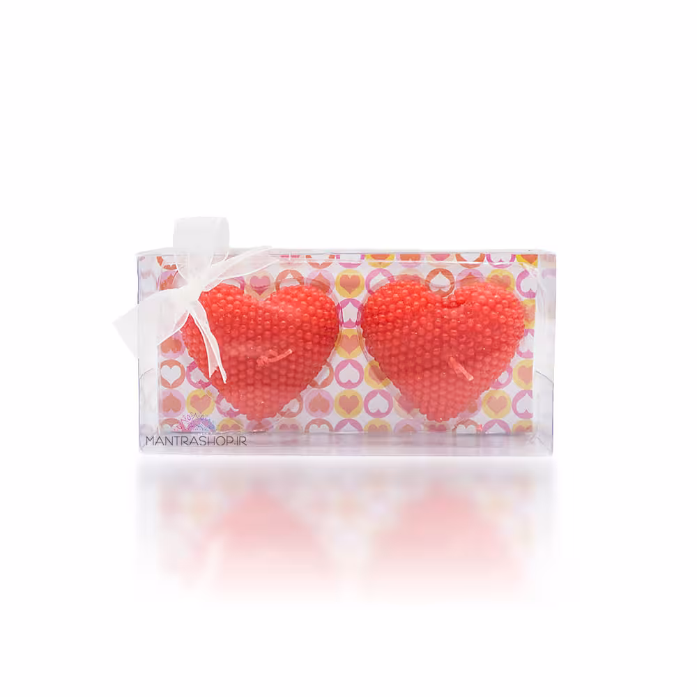 شمع قلب روی آب (2 عدد)