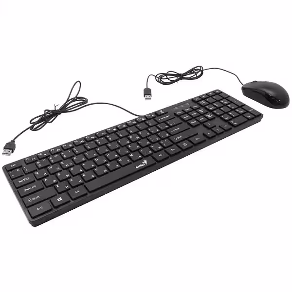 کیبورد و ماوس جنیوس مدل KM-Slim Star C126