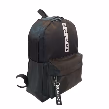 کوله پشتی مشکی دانشجویی مدرسه ای