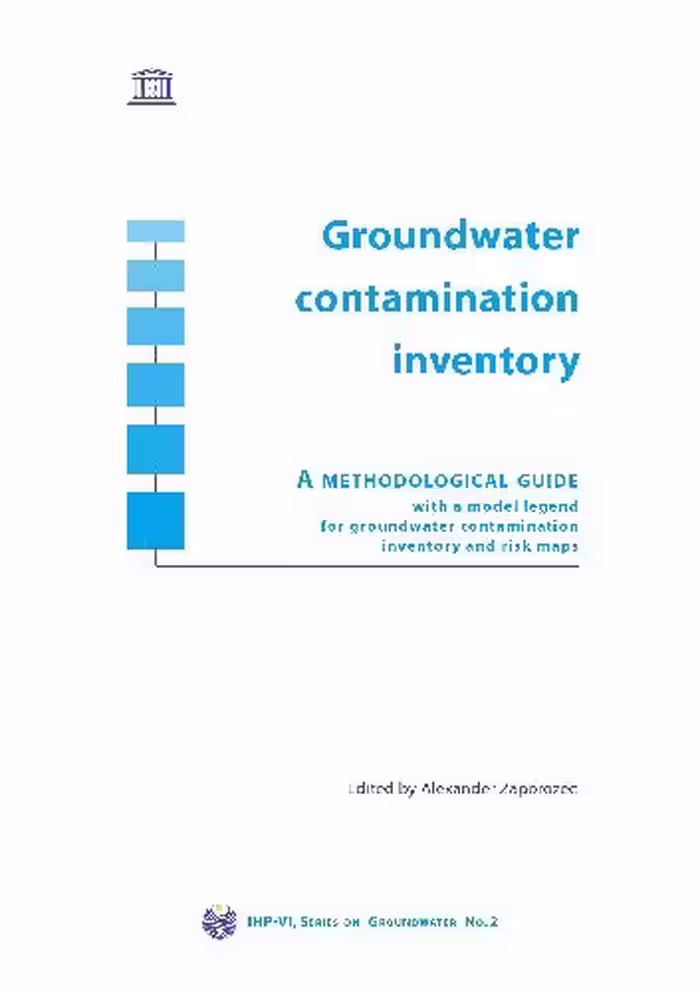 خرید و دانلود نسخه کامل کتاب Groundwater contamination inventory