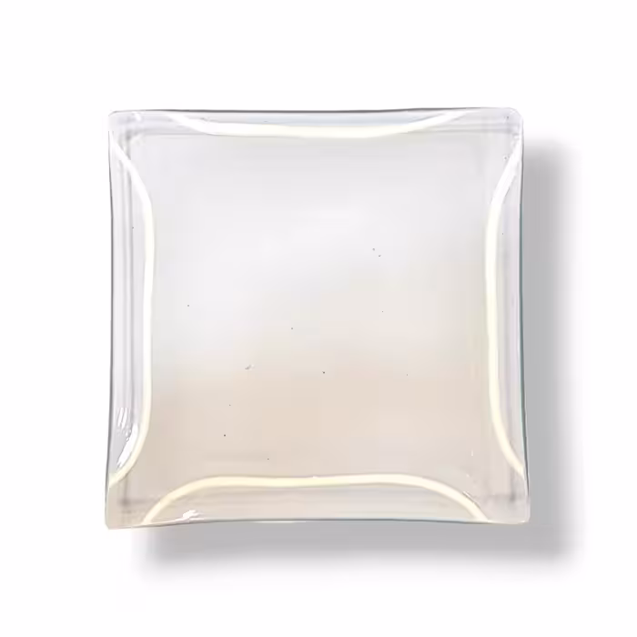 شیشه ویترای چهار گوش تخت ریز قطر11