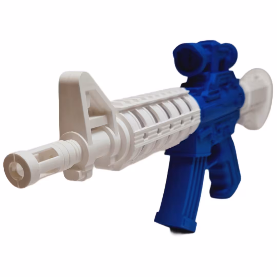 تفنگ مسلسل 8 صدا الکترونیکی جعبه ای درج 24