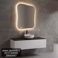 روشویی کابینتی مدرن زرین مدل نیک کد ZN0047، ابعاد 60 سانتی متر