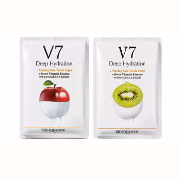 ماسک صورت بایو آکوا مدل Deep Hydration حجم 30 میلی لیتر مجموعه 2 عددی