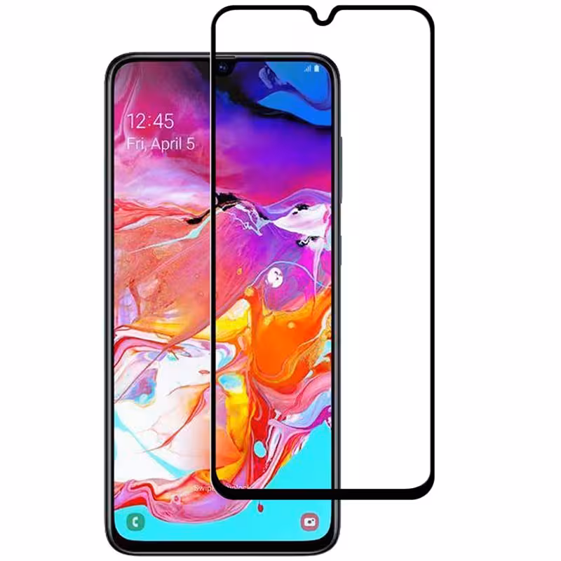 گلس نانو برای سامسونگ A70 فول کاور و تمام چسب