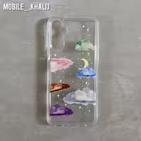 گارد قاب کاور طرح دار شفاف سامسونگ A24