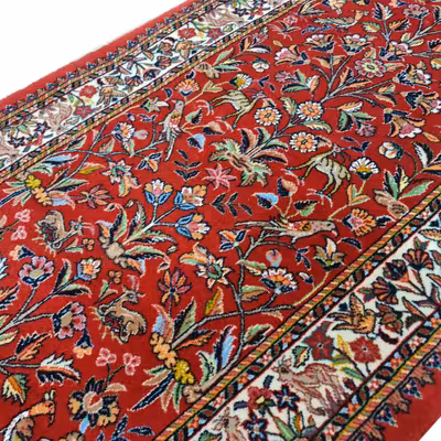 فرش دستبافت کناره طول دو متری مدل بیجار کد 1252