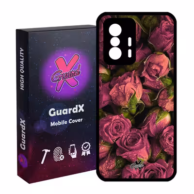 کاور گارد ایکس طرح Flower مدل Glass10006 مناسب برای گوشی موبایل شیائومی 11T Pro / 11T