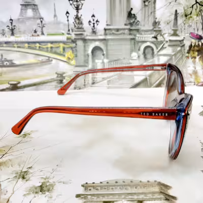 فریم عینک طبی زنانه تد بیکر مدل t99963c4 به همراه کاور آفتابی