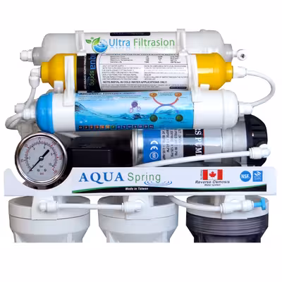 دستگاه تصفیه کننده آب آکوآ اسپرینگ مدل NF3600 به همراه فیلتر مدل 01 مجموعه 4 عددی