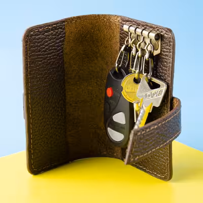 ست هدیه چرم عطارد مدل  چرم طبیعی کد A43