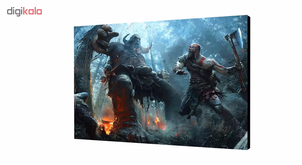 تابلو شاسی طرح God of War مدل As1096