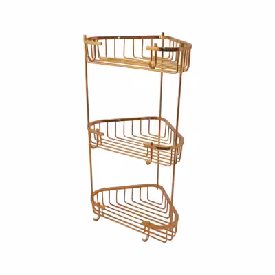 قفسه حمام مدل سه طبقه