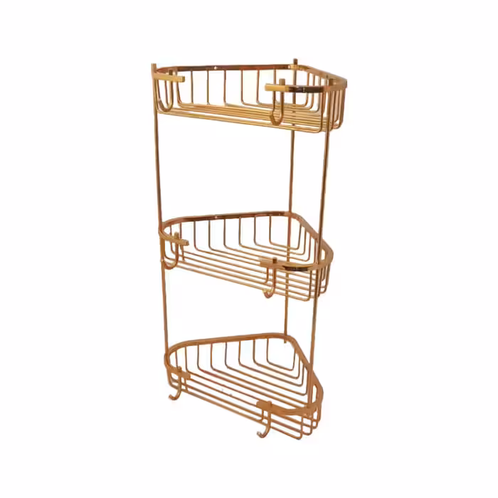 قفسه حمام مدل سه طبقه