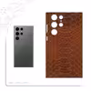 برچسب پوششی ماهوت مدل Brown-Snake-Leather مناسب برای گوشی موبایل سامسونگ Galaxy S23 Ultra