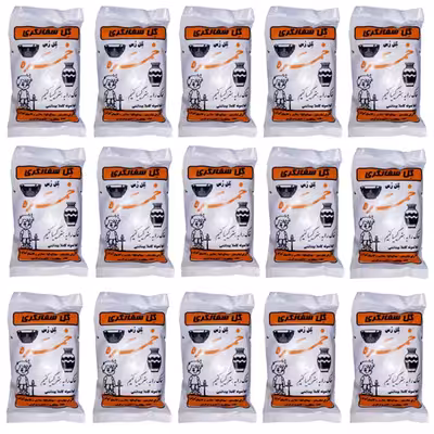 گل سفالگری مدل ARYA کد 453 مجموعه 15 عددی