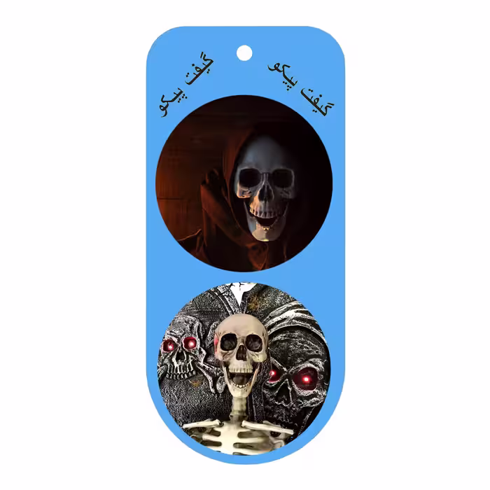 پیکسل گیفت پیکو طرح اسکلت کد C30 بسته 2 عددی