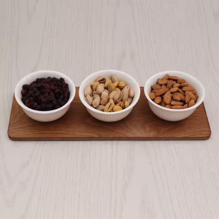 کاسه سرامیکی مدل S به همراه استند مجموعه 4 عددی