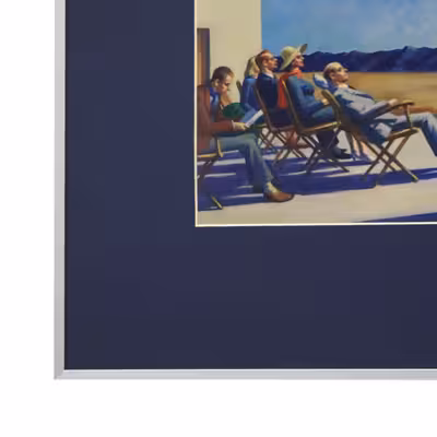 تابلو مدل نقاشی مردم در آفتاب