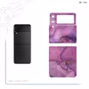 برچسب پوششی ماهوت مدل Purple Marble مناسب برای گوشی موبایل سامسونگ Galaxy Z Flip3 5G