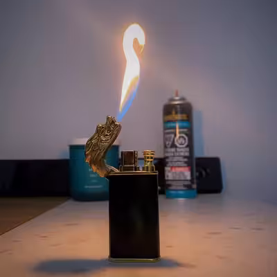 فندک مدل اژدها دو شعله