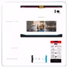 برچسب پوششی ماهوت مدل Dog-1 مناسب برای تبلت سامسونگ Galaxy Tab S2 9.7 2016 T819N