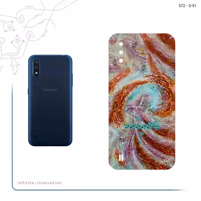 برچسب پوششی ماهوت مدل Molana مناسب برای گوشی موبایل سامسونگ Galaxy M01