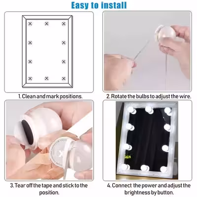 ریسه ال ای دی مدل Hollywood طول 3.5 متر