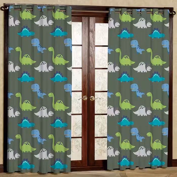 پرده مدل مخمل پانچی کد 7454 سایز 280x140 سانتی متر