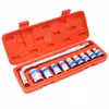 آچار بکس  و سری آچار بکس  مدل گوریلا کد YP-1/2INCH  مجموعه 10 عددی