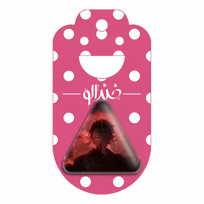 پیکسل خندالو طرح کامادو تانجیرو انیمه شیطان کش مدل مثلثی کد 11476