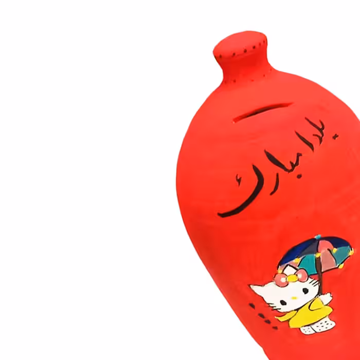 قلک سفالی طرح کیتی یلدا مدل MOON - 007