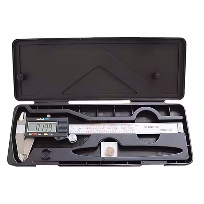 کولیس دیجیتال مدل Metal-Caliper01 گستره 0-150 میلیمتر