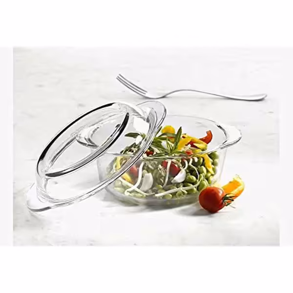 ظرف پخت زنگان گلس مدل تورینو کد 790 مجموعه 3 عددی