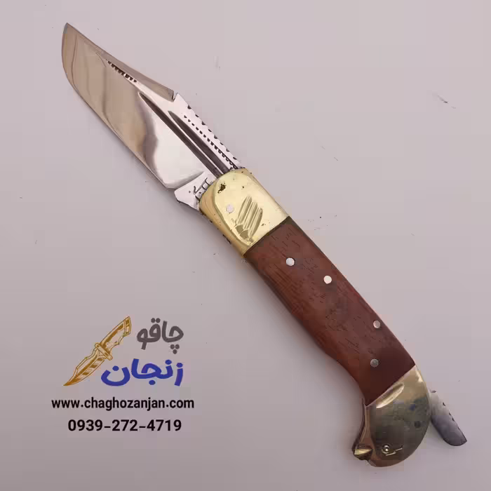 چاقو دنده ای 10 دنده | سایز متوسط | ساخت زنجان استاد باباخانی