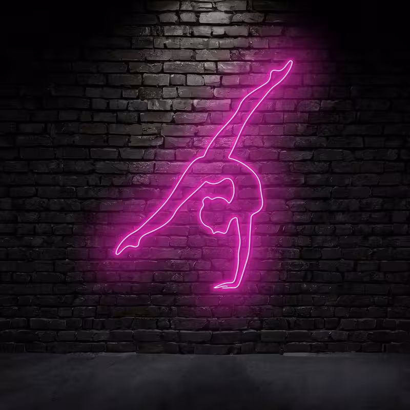 تابلو نئون فلکسی باشگاهی کد GYM007