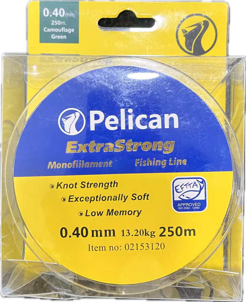 نخ مونوفیلامنت ماهیگیری Pelican 250m 0.70mm