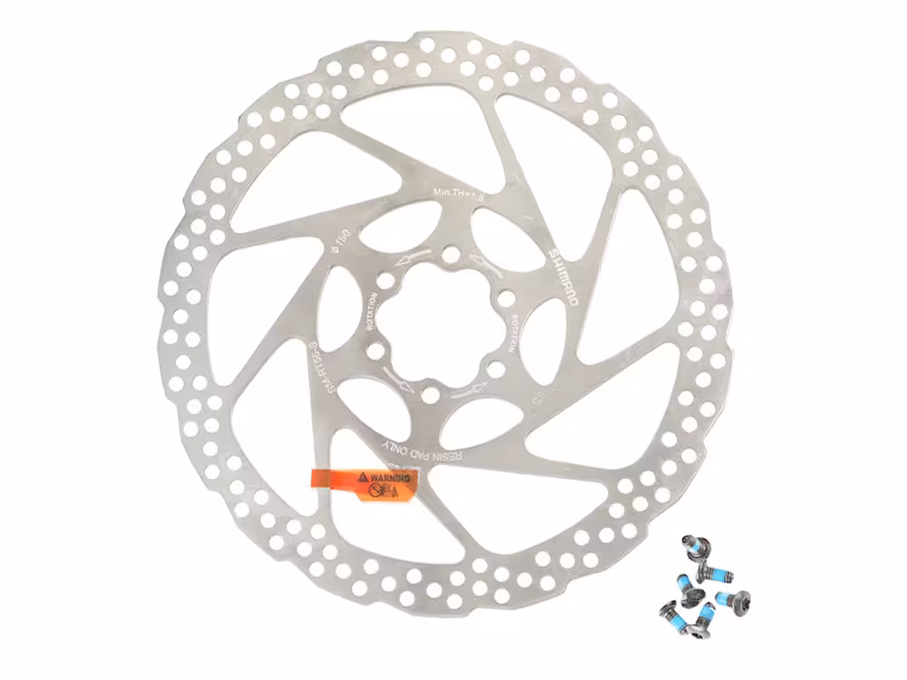 روتوردیسک دوچرخه 6 پیچ شیمانو مدل Shimano Deore SM-RT56-S 160MM