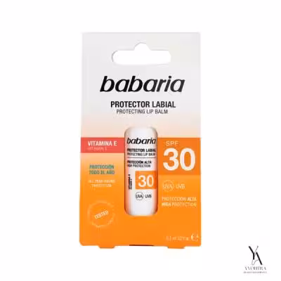 بالم لب محافظت کننده باباریا BABARIA با SPF30 حاوی ویتامین E حجم 30 میل