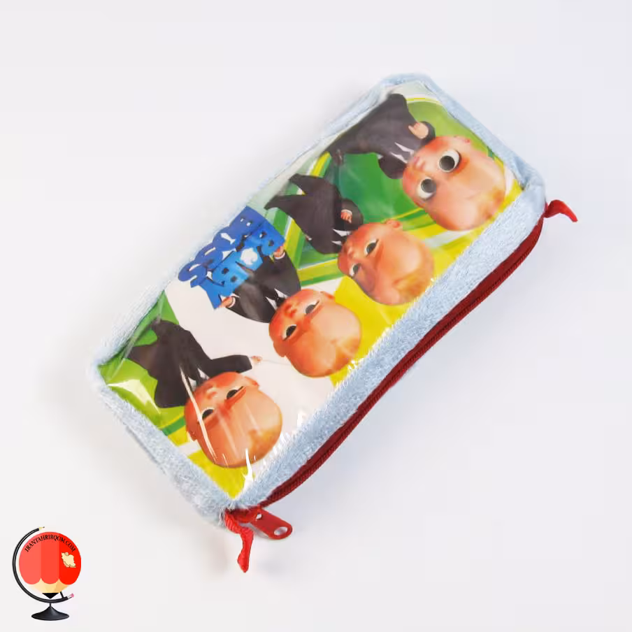 جامدادی پسرانه تک زیپ بچه رئیس